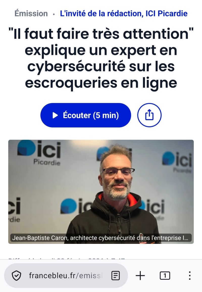 « Il faut faire très attention » aux escroqueries en ligne