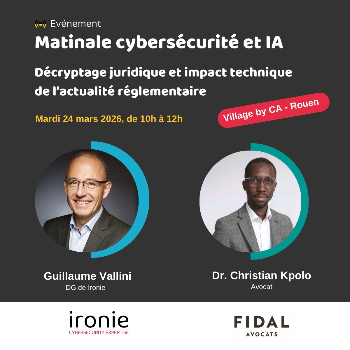 Matinale Cybersécurité et IA