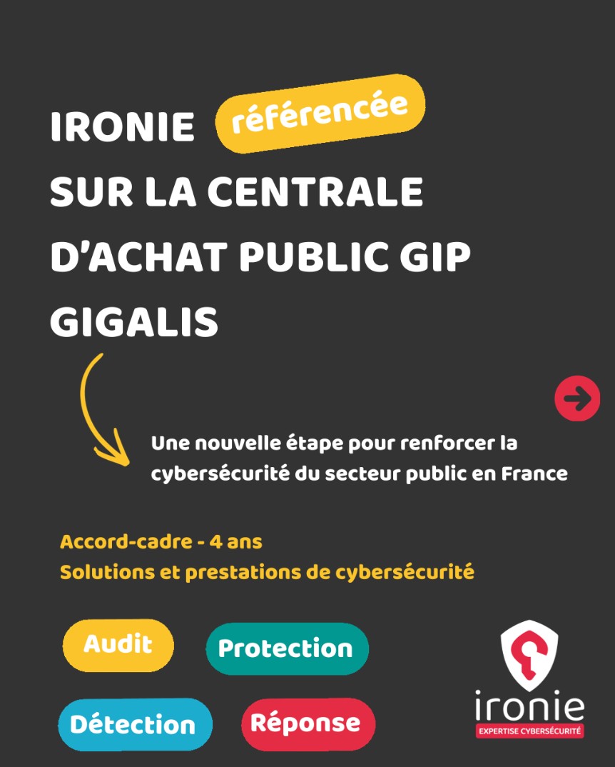 Ironie Référencée à la centrale d’achat Gigalis